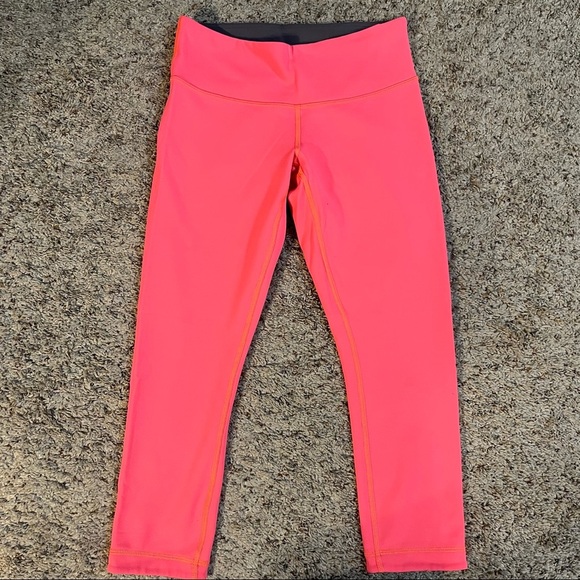 Lululemon Reversible Leggings Coral/Gray Size 6 EUC - Picture 11 of 11